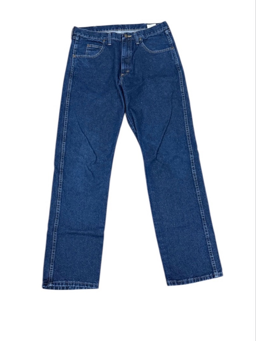 Classic Men's Dark Blue Wrangler Western Wear Jeans 34X34